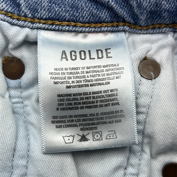 Agolde Nico High Rise Slim Ankle Size 26 - Picture 10 of 16
